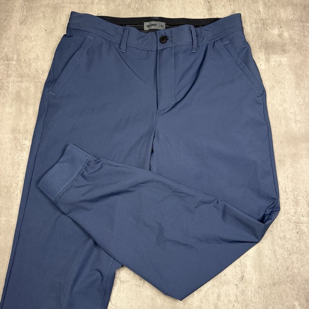 VRST Limitless Jogger Pants Mens 32 Blue Stretch Golf Athletic Performance
